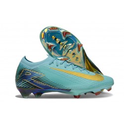 Nike Zoom Mercurial Vapor 16 Elite FG Blå Guld