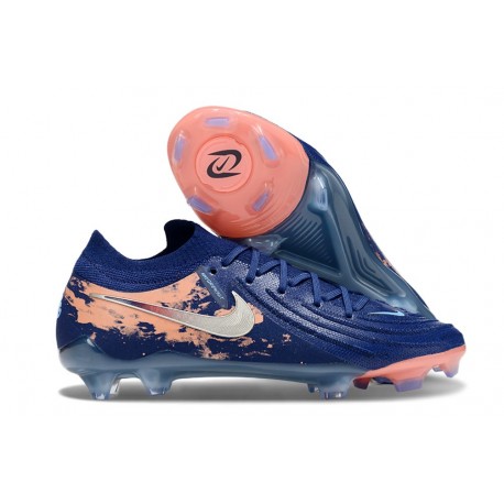 Nike Phantom Luna 2 Elite L FG Erling Haaland Blå Silver