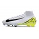Nike Zoom Mercurial Superfly X Elite FG Vit Svart Gul