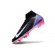 Nike Zoom Mercurial Superfly X Elite FG Svart Vit Rosa Blå