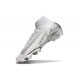 Nike Zoom Mercurial Superfly X Elite FG Vit Silver