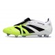 Skor Adidas Predator Elite Tongue FG Vit Svart Gul
