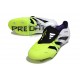 Skor Adidas Predator Elite Tongue FG Vit Svart Gul