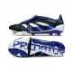 Skor Adidas Predator Elite Tongue FG Svart Blå Vit
