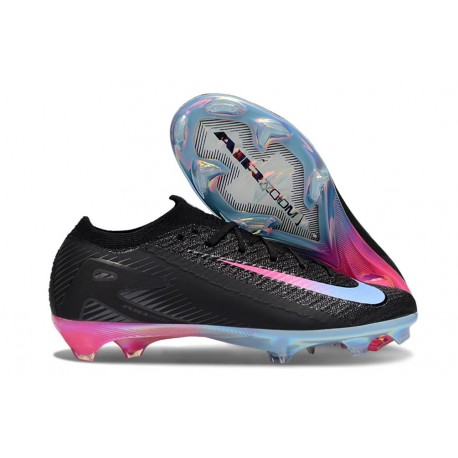 Nike Air Zoom Mercurial Vapor XVI Elite FG Svart Rosa Blå