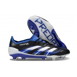 adidas Predator 25 Elite FG Svart Blå Vit