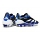 adidas Predator 25 Elite FG Svart Blå Vit