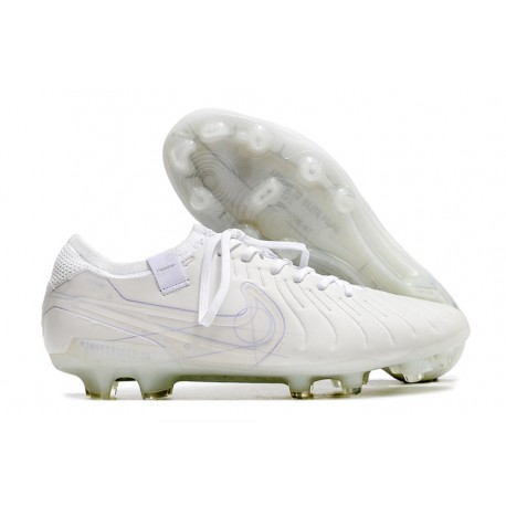 Nike Tiempo Legend X Elite Fotbollssko för gräs Prototype - Vit LIMITED EDITION