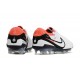 Nike Tiempo Legend X Elite Fotbollssko för gräs Vit Röd Svart