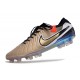 Nike Tiempo Legend X Elite Fotbollssko för gräs Future Heritage Guld Svart