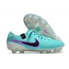 Nike Tiempo Legend X Elite Fotbollssko för gräs Peak Ready - Turkos Svart Fuchsia Dream