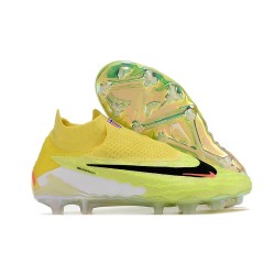 Nike Phantom GX Elite DF FG Gul Grön Svart