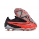 Fotbollsskor Nike Phantom GX Elite FG Ready - Röd Svart Vit