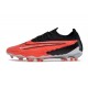 Fotbollsskor Nike Phantom GX Elite FG Ready - Röd Svart Vit