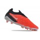 Fotbollsskor Nike Phantom GX Elite FG Ready - Röd Svart Vit