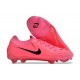 Nike 2024 Phantom GX II Elite FG Rosa Svart