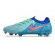 Nike 2024 Phantom GX II Elite FG Blå Rosa
