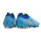 Nike 2024 Phantom GX II Elite FG Blå Rosa