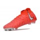 Fotbollsskor Nike Phantom Luna Elite FG Ready - Röd Vit