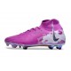 Fotbollsskor Nike Phantom Luna Elite FG Thunder - Fuchsia Dream Svart