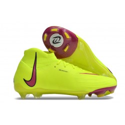 Fotbollsskor Nike Phantom Luna Elite FG Gul Röd 