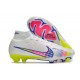 Fotbollsskor Nike Zoom Mercurial Superfly 9 Elite FG Vit Blå Rosa