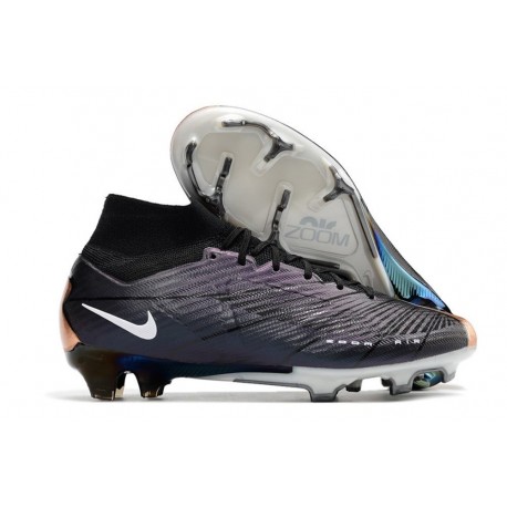 Nike Zoom Mercurial Superfly 9 Elite FG Svart Koppar Vit LIMITED EDITION